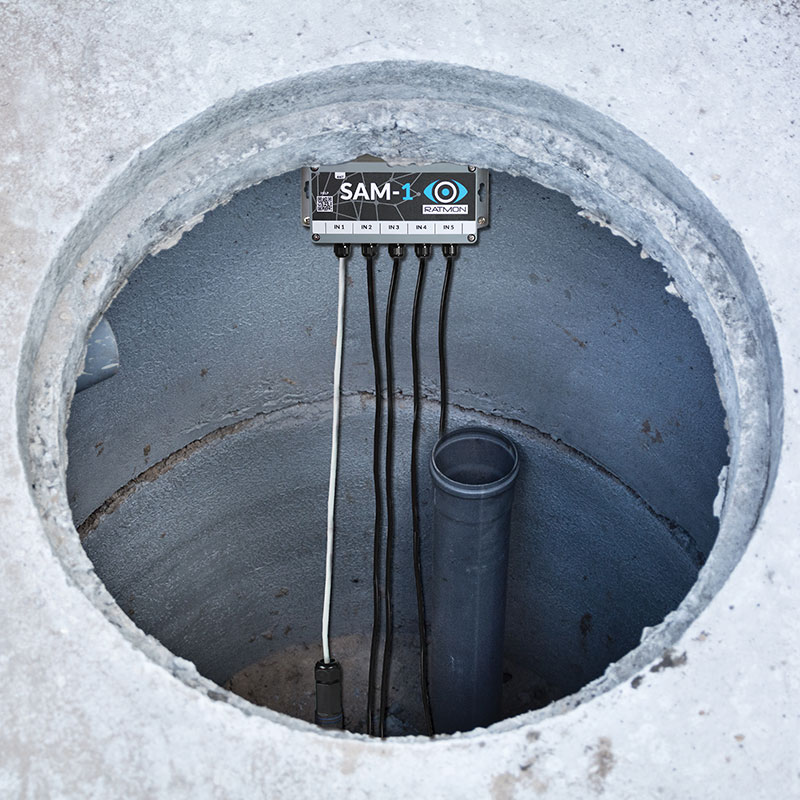 Rovanco Manhole Leak Detection Unit