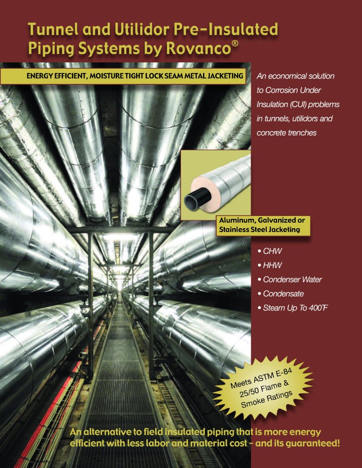 Tunnels Utilidors Corrosion Under Insulation Brochure