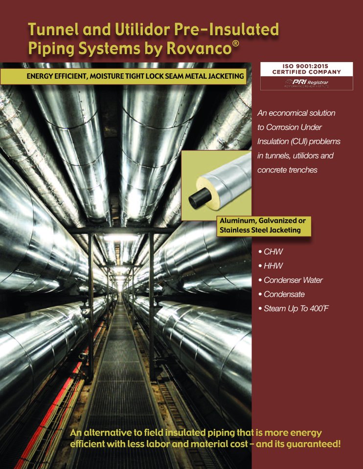 Tunnels Utilidors Corrosion Under Insulation Brochure