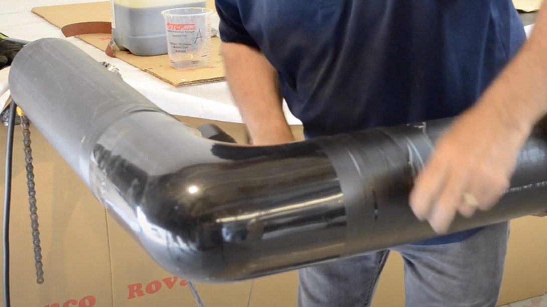 Flexible Fitting Cover with Shrink Tape